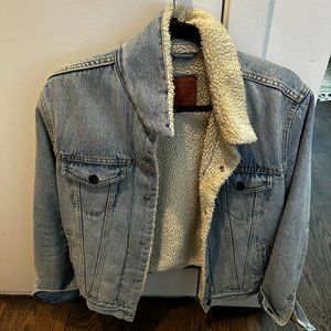 Levi's Authentic Trucker Jacket - Size Small - Light Wash Denim